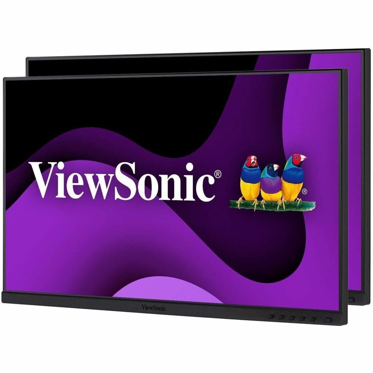 ViewSonic VG2448A-2_H2 24 Inch Dual Pack Head-Only 1080p IPS Monitor with Ultra-Thin Bezels HDMI DisplayPort USB and VGA for Home and Office