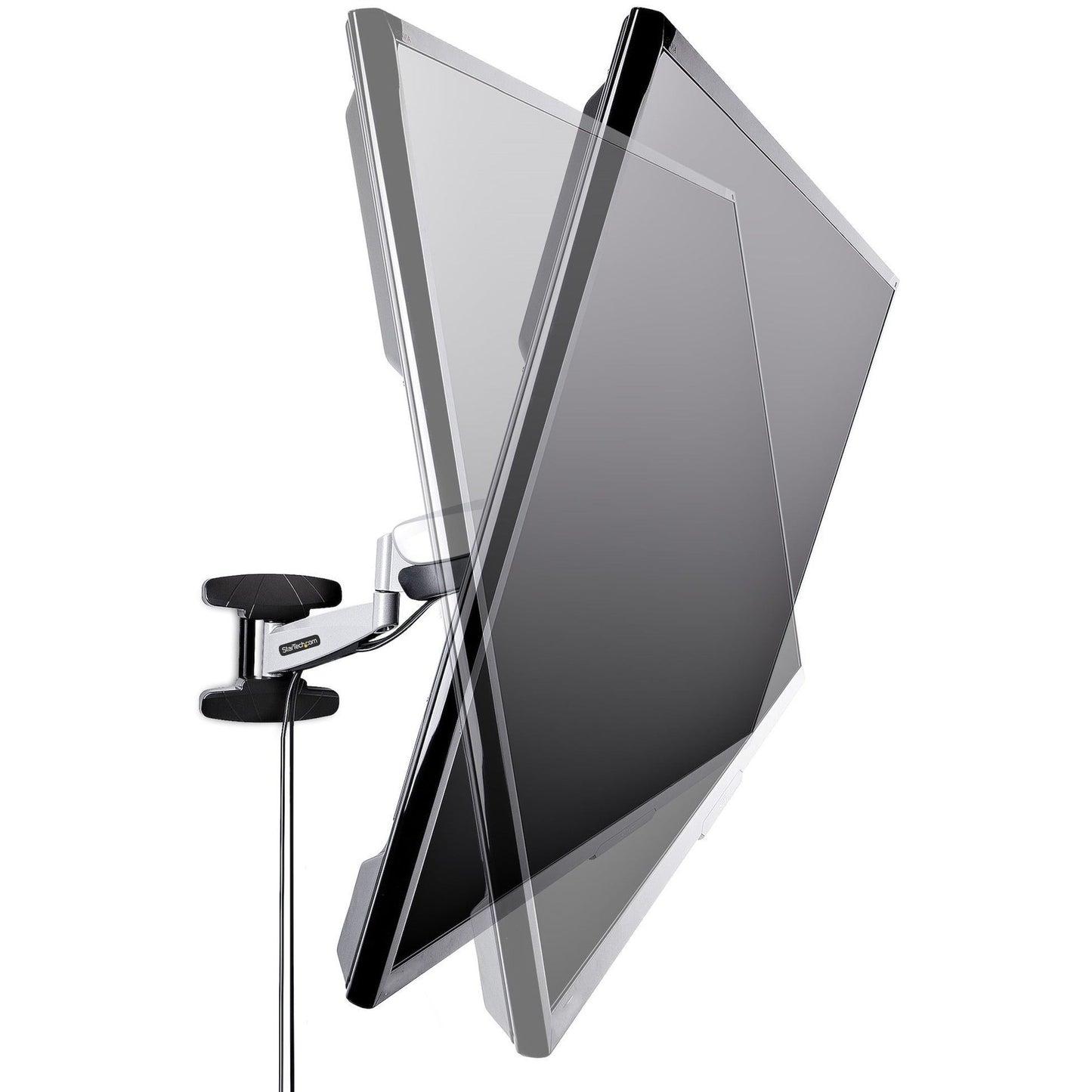 StarTech.com VESA TV Wall Mount Adjustable Full Motion TV Wall Mount For 23"-55" Displays Extendable/Tilting/Swivel TV Wall Mount