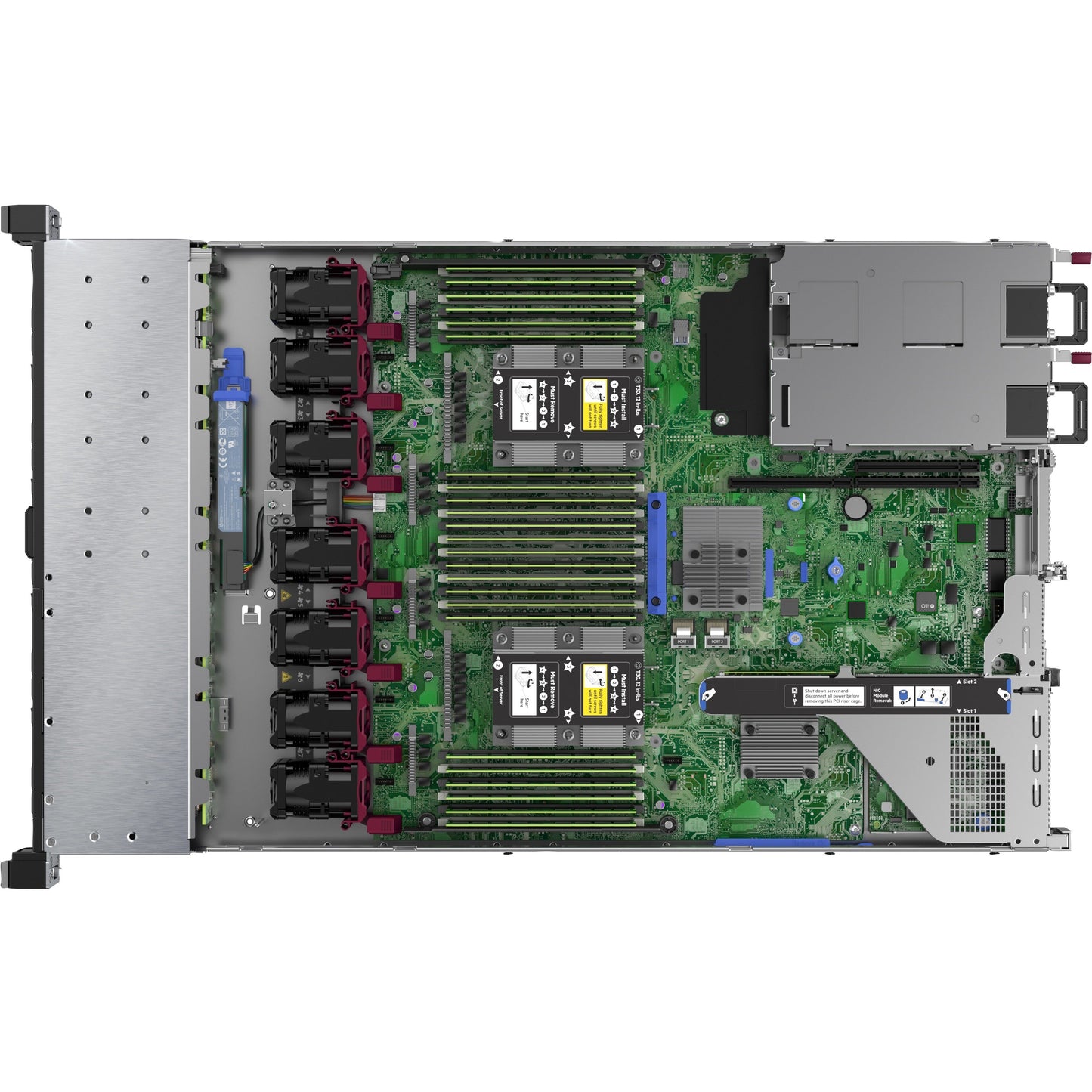 HPE ProLiant DL360 G10 1U Rack Server - 1 x Intel Xeon Silver 4208 2.10 GHz - 32 GB RAM - Serial ATA 12Gb/s SAS Controller