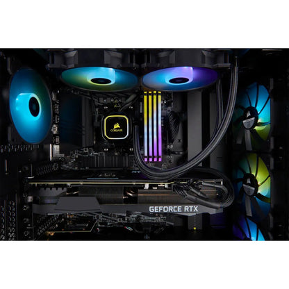 Corsair VENGEANCE i7300 Gaming Desktop Computer - Intel Core i7 12th Gen i7-12700K - 16 GB RAM DDR4 SDRAM - 1 TB M.2 PCI Express NVMe SSD - Mid-tower