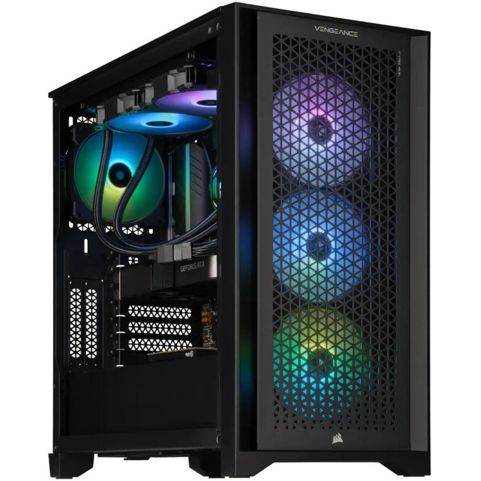 Corsair VENGEANCE i7300 Gaming Desktop Computer - Intel Core i7 12th Gen i7-12700K - 16 GB RAM DDR4 SDRAM - 1 TB M.2 PCI Express NVMe SSD - Mid-tower