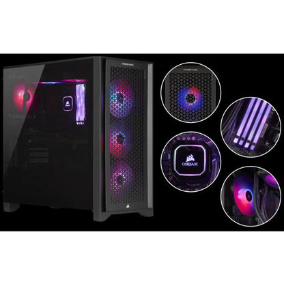 Corsair VENGEANCE i7300 Gaming Desktop Computer - Intel Core i7 12th Gen i7-12700K - 16 GB RAM DDR4 SDRAM - 1 TB M.2 PCI Express NVMe SSD - Mid-tower