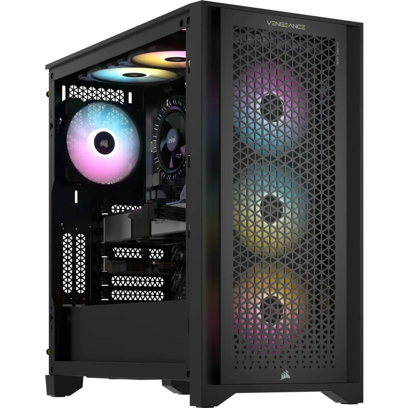 Corsair VENGEANCE i7300 Gaming Desktop Computer - Intel Core i5 12th Gen i5-12600K - 16 GB RAM DDR4 SDRAM - 1 TB M.2 PCI Express NVMe SSD - Mid-tower