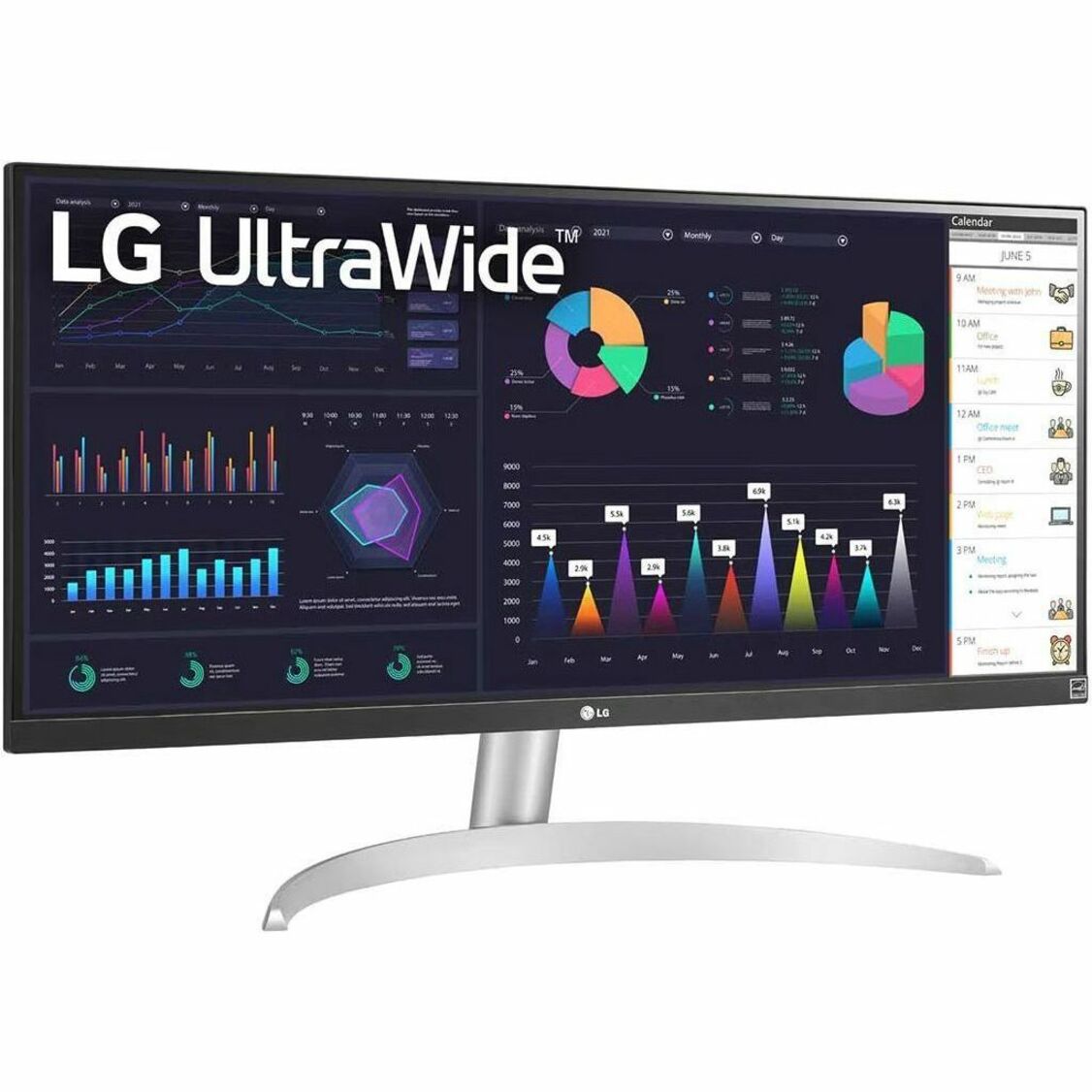 LG 29BQ650-W 29" UW-UXGA LCD Monitor - 21:9