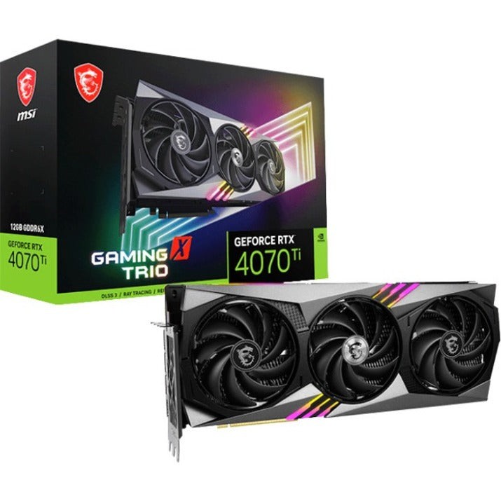 MSI NVIDIA GeForce RTX 4070 Ti Graphic Card - 12 GB GDDR6X