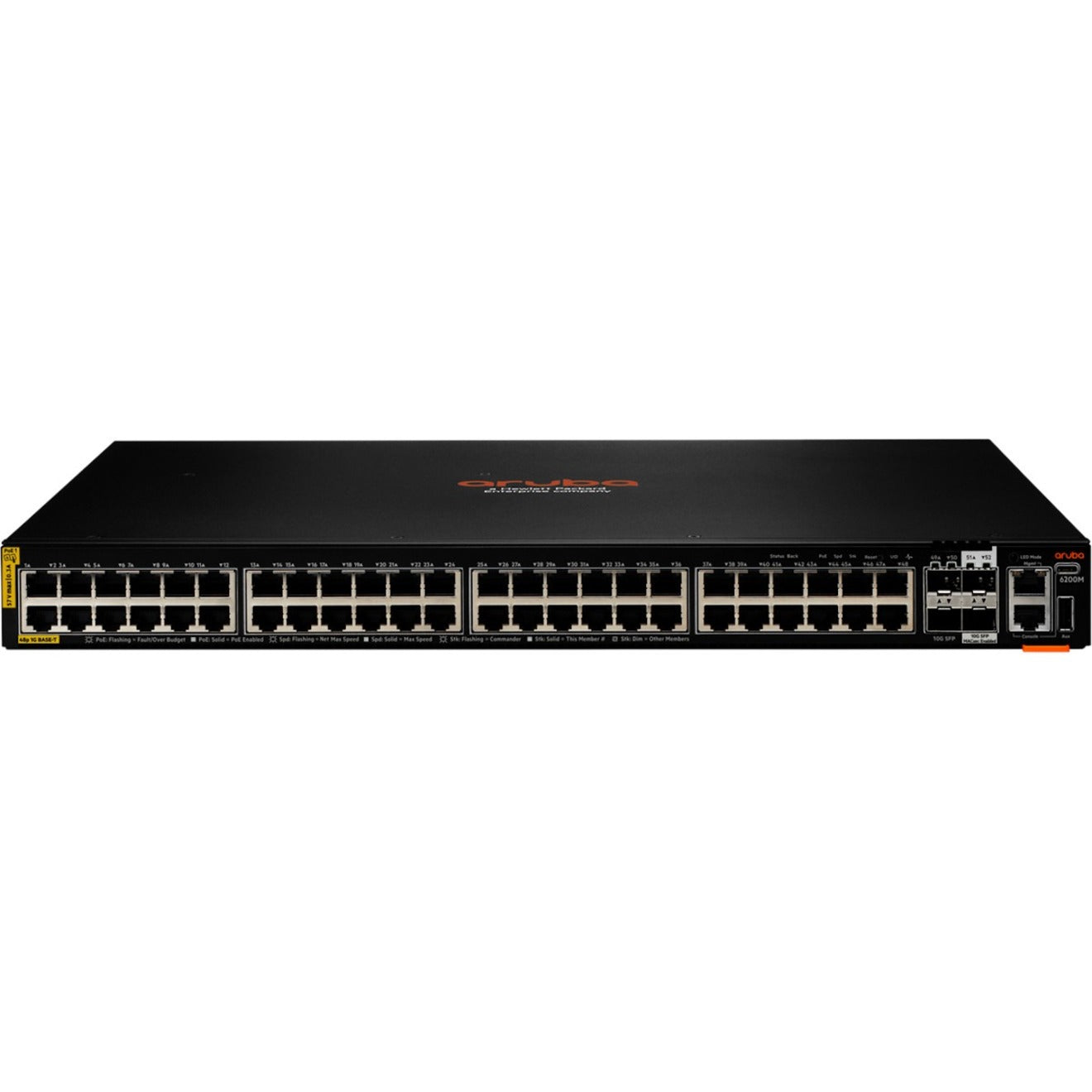Aruba 6200M 48G Class4 PoE 4SFP+ Switch