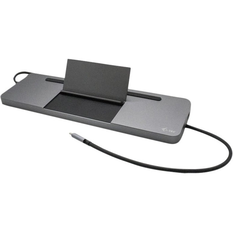 i-tec USB-C Metal Ergonomic 4K 3x Display Docking Station + Power Delivery 85W