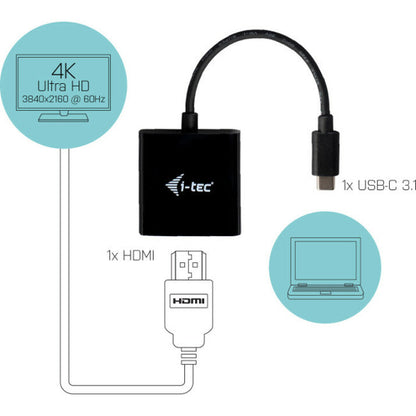 i-tec USB-C HDMI Adapter 4K/60 Hz