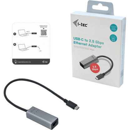 i-tec USB-C Metal 2.5Gbps Ethernet Adapter