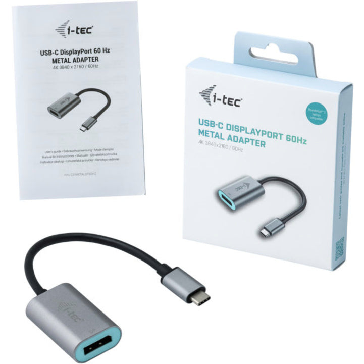 i-tec USB-C Metal Display Port Adapter 60Hz