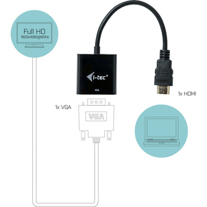 i-tec HDMI to VGA Cable Adapter