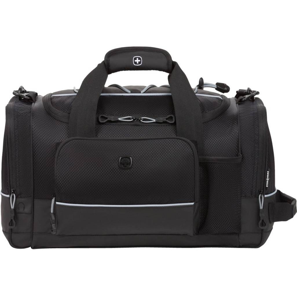 SwissGear Apex 9000200006 Carrying Case Rugged (Duffel) Travel Essential - Black Dobby