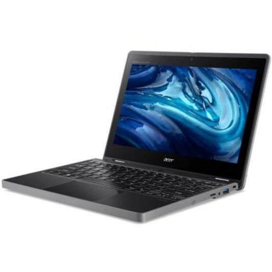 Acer TravelMate Spin B3 B311R-33 TMB311R-33-C04F 11.6" Touchscreen Convertible 2 in 1 Notebook - HD - 1366 x 768 - Intel N100 Quad-core (4 Core) - 4 GB Total RAM - 128 GB SSD - Black