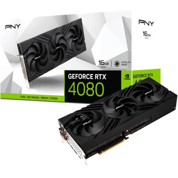 PNY NVIDIA GeForce RTX 4080 Graphic Card - 16 GB GDDR6X