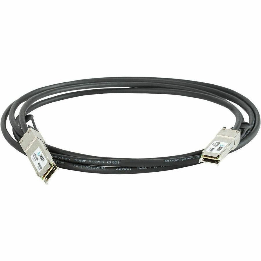 Axiom 100GBASE-CR4 QSFP28 Passive DAC Cable 1m