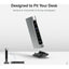 Plugable 16-in-1 Thunderbolt 4 Dock with 100W Charging 4K Quad Monitor Setup for Thunderbolt 4 Windows Laptops