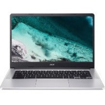 Acer Chromebook 314 CB314-3H CB314-3H-C4VS 14" Chromebook - HD - 1366 x 768 - Intel Celeron N4500 Dual-core (2 Core) 1.10 GHz - 4 GB Total RAM - 128 GB Flash Memory - Silver