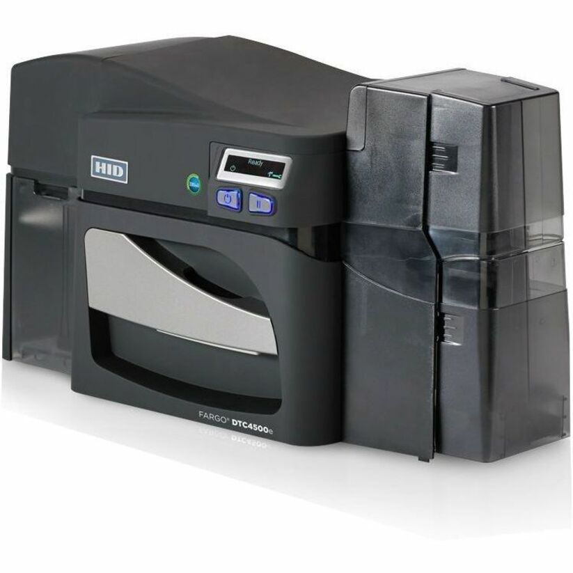Fargo DTC4500E Single Sided Desktop Dye Sublimation/Thermal Transfer Printer - Color - Card Print - Ethernet - USB