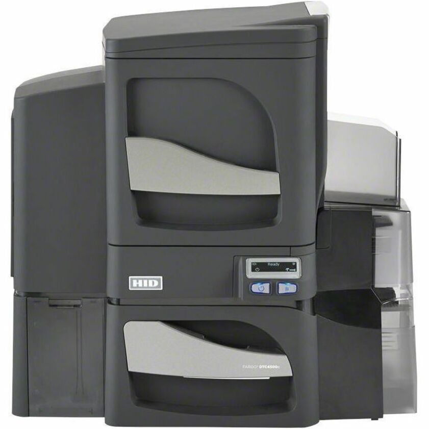Fargo DTC4500E Single Sided Desktop Dye Sublimation/Thermal Transfer Printer - Color - Card Print - Ethernet - USB