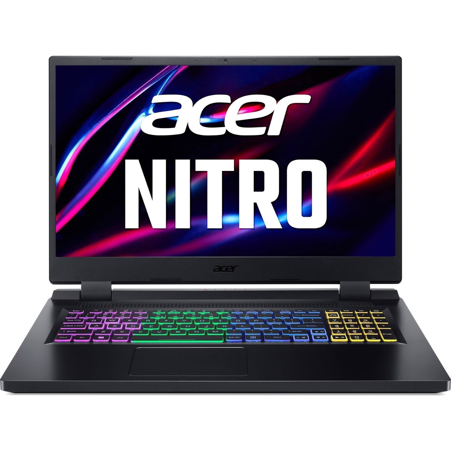 Acer Nitro 5 AN517-55 AN517-55-58G4 17.3" Gaming Notebook - Full HD - 1920 x 1080 - Intel Core i5 12th Gen i5-12450H Octa-core (8 Core) 2.20 GHz - 8 GB Total RAM - 512 GB SSD - Obsidian Black