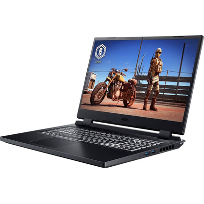 Acer Nitro 5 AN517-55 AN517-55-58G4 17.3" Gaming Notebook - Full HD - 1920 x 1080 - Intel Core i5 12th Gen i5-12450H Octa-core (8 Core) 2.20 GHz - 8 GB Total RAM - 512 GB SSD - Obsidian Black