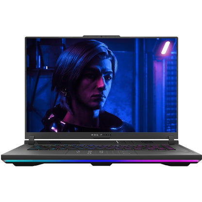 Asus ROG Strix SCAR 16 G634 G634JZ-XS96 16" Gaming Notebook - QHD+ - 2560 x 1600 - Intel Core i9 13th Gen i9-13980HX Tetracosa-core (24 Core) 2.20 GHz - 32 GB Total RAM - 1 TB SSD - Off Black