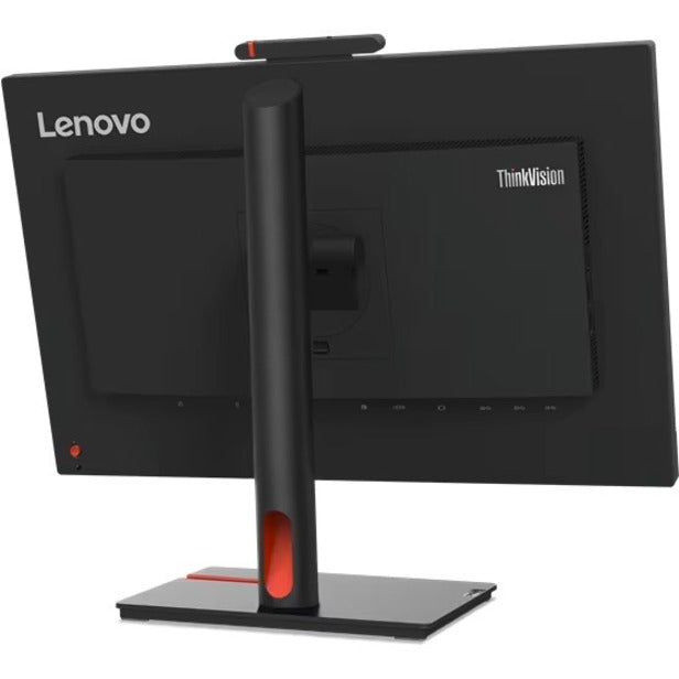 Lenovo ThinkVision T24v-30 23.8" Webcam Full HD LCD Monitor - 16:9 - Raven Black