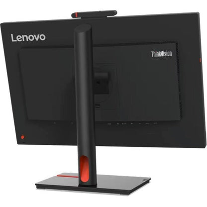 Lenovo ThinkVision T24mv-30 23.8" Webcam Full HD LCD Monitor - 16:9 - Raven Black