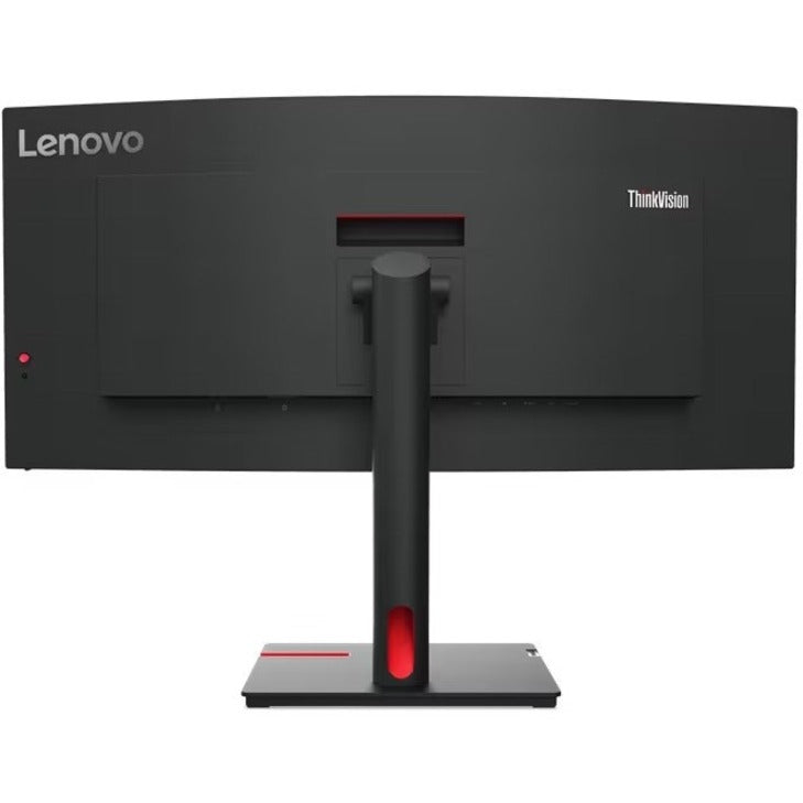 Lenovo ThinkVision T34w-30 34" UW-QHD Curved Screen LCD Monitor - 21:9 - Raven Black