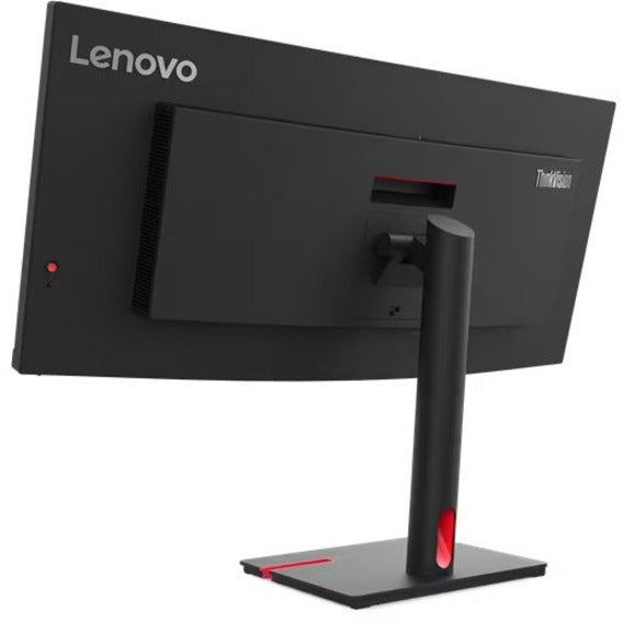 Lenovo ThinkVision T34w-30 34" UW-QHD Curved Screen LCD Monitor - 21:9 - Raven Black