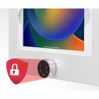 CTA Digital Universal Digital Password Locking Security Wall Mount Enclosure (White)