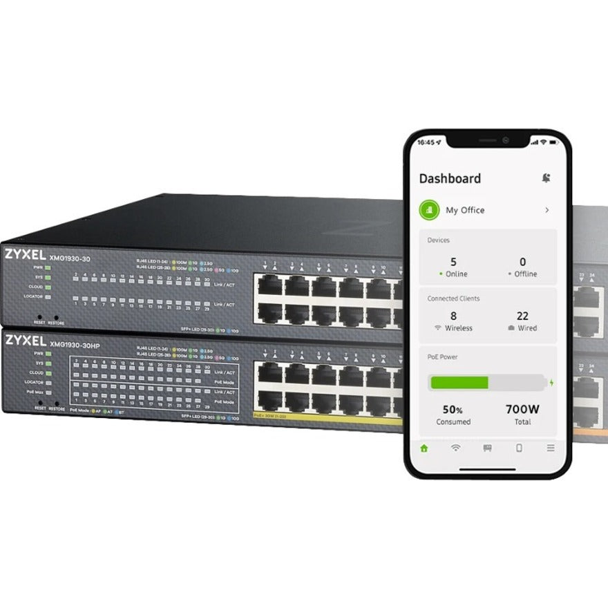 ZYXEL XMG1930-30 Ethernet Switch