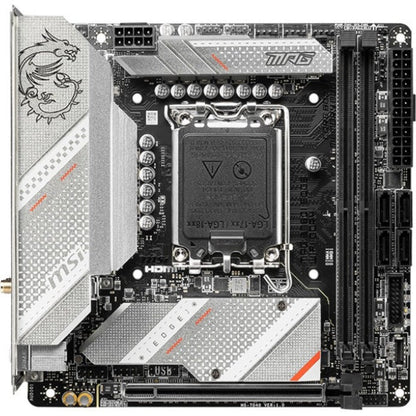 MSI MPG B760I EDGE WIFI DDR4 Gaming Desktop Motherboard - Intel B760 Chipset - Socket LGA-1700 - Mini ITX