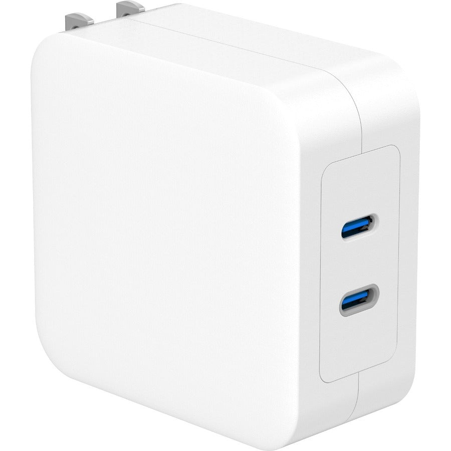 4XEM 100W GAN Wall Charger Dual USB-C - White