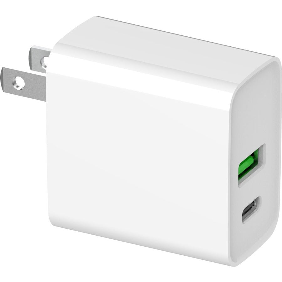 4XEM 20W Dual USB Wall Charger - White