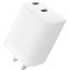 4XEM 35W Dual USB-C Charger - White