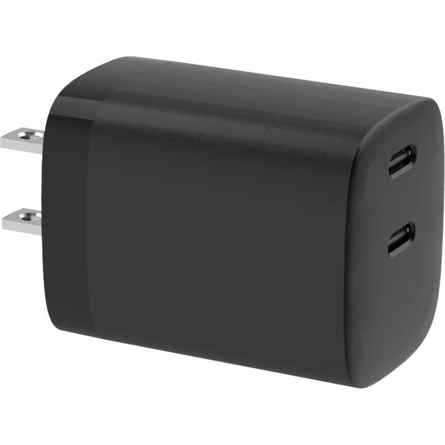 4XEM 35W Dual USB-C Charger - Black