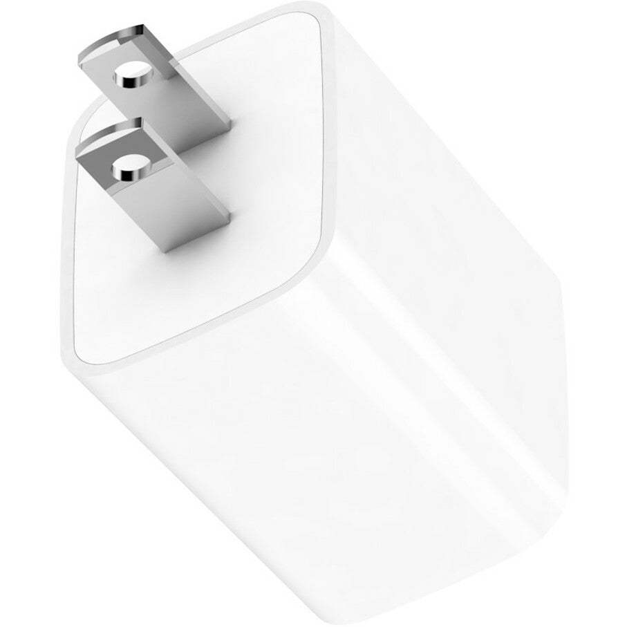 4XEM 12W Dual USB-A Wall Charger - White