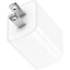 4XEM 12W Dual USB-A Wall Charger - White