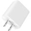 4XEM's 12W Wall Charger with 1 USB-A Port - White