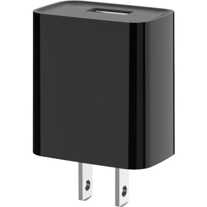 4XEM's 12W Wall Charger with 1 USB-A Port - Black