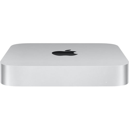 Apple Mac mini Desktop Computer - Apple M2 Octa-core (8 Core) - 8 GB RAM - 256 GB SSD - Mini PC - Silver