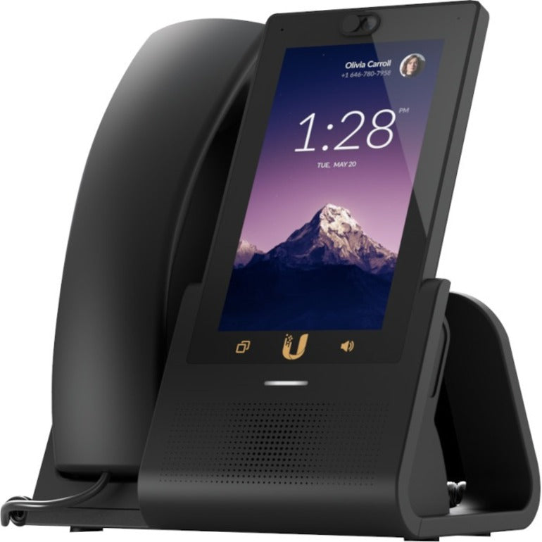 Ubiquiti IP Phone - Corded - Corded/Cordless - Wi-Fi Bluetooth - Desktop - Black