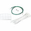 TRENDnet 24-Port Blank Angled Keystone Shielded 1U Patch Panel TC-KP24SA STP Cat6A Cat5 Cat5e Cat6 19