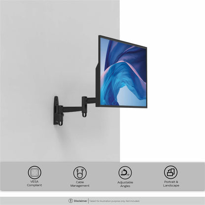 CTA Digital Universal VESA Articulating Wall Mount for TVs and Monitors