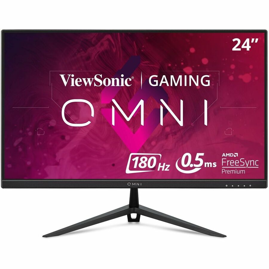 ViewSonic OMNI VX2428 24 Inch Gaming Monitor 180hz 0.5ms 1080p IPS with FreeSync Premium Frameless HDMI and DisplayPort