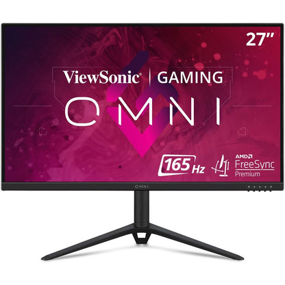 ViewSonic OMNI VX2728J 27 Inch Gaming Monitor 165hz 0.5ms 1080p IPS with FreeSync Premium Advanced Ergonomics HDMI and DisplayPort