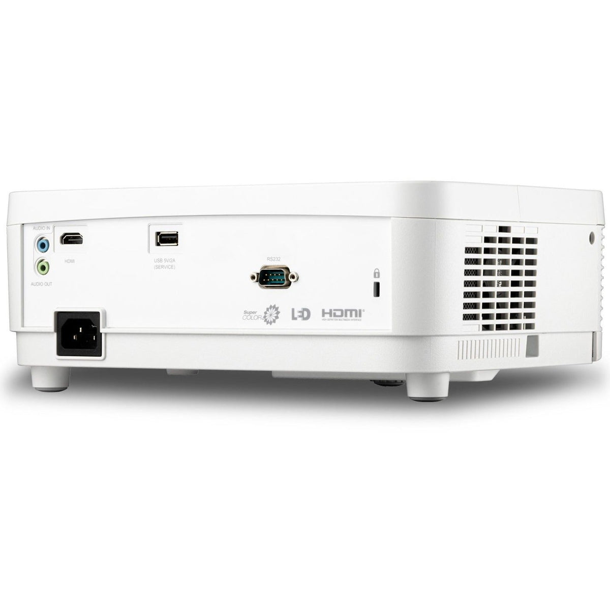 Viewsonic LS510WH-2 3000 Lumens WXGA Laser Projector with Wide Color Gamut and 360-Degree Orientation for Business and Education