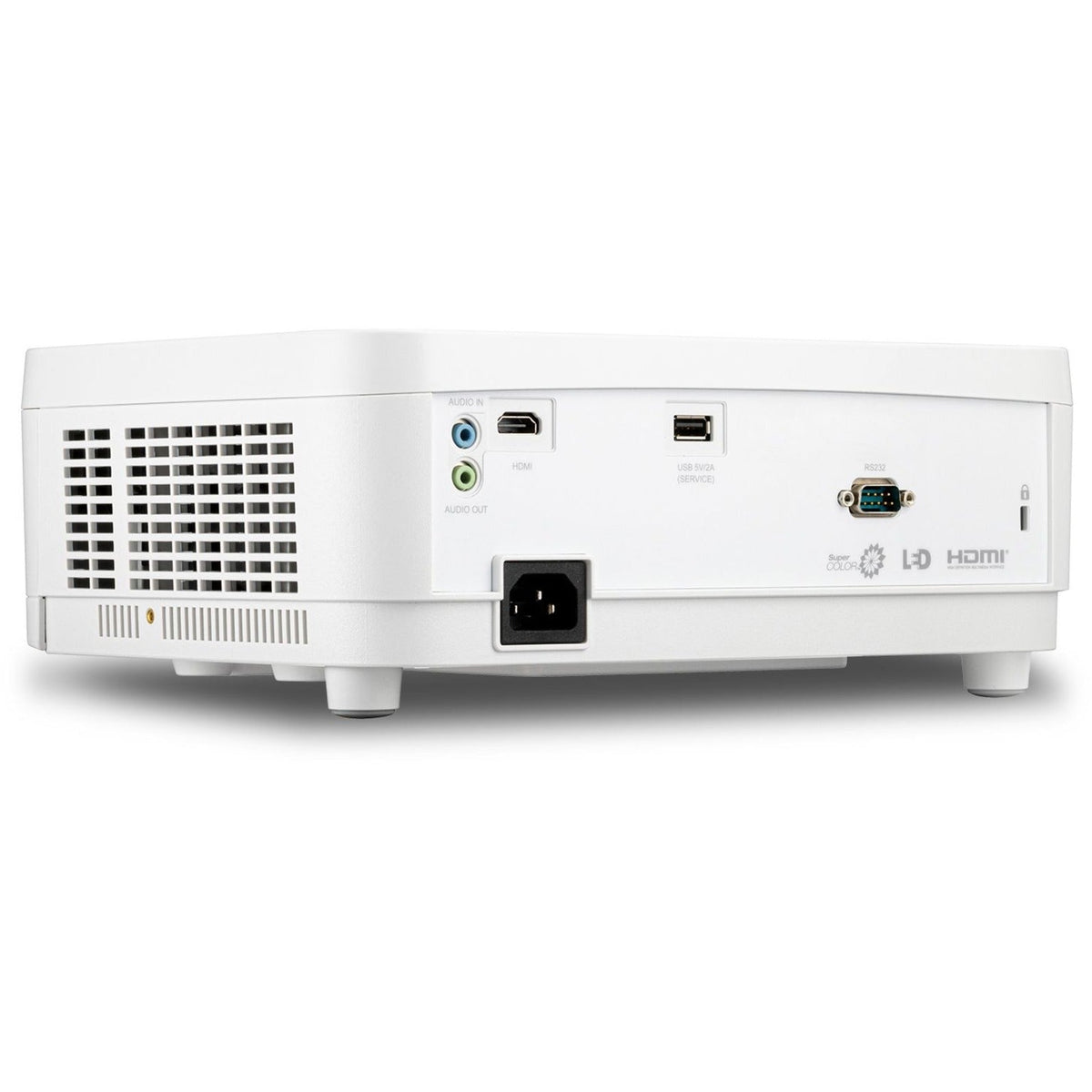 Viewsonic LS510WH-2 3000 Lumens WXGA Laser Projector with Wide Color Gamut and 360-Degree Orientation for Business and Education
