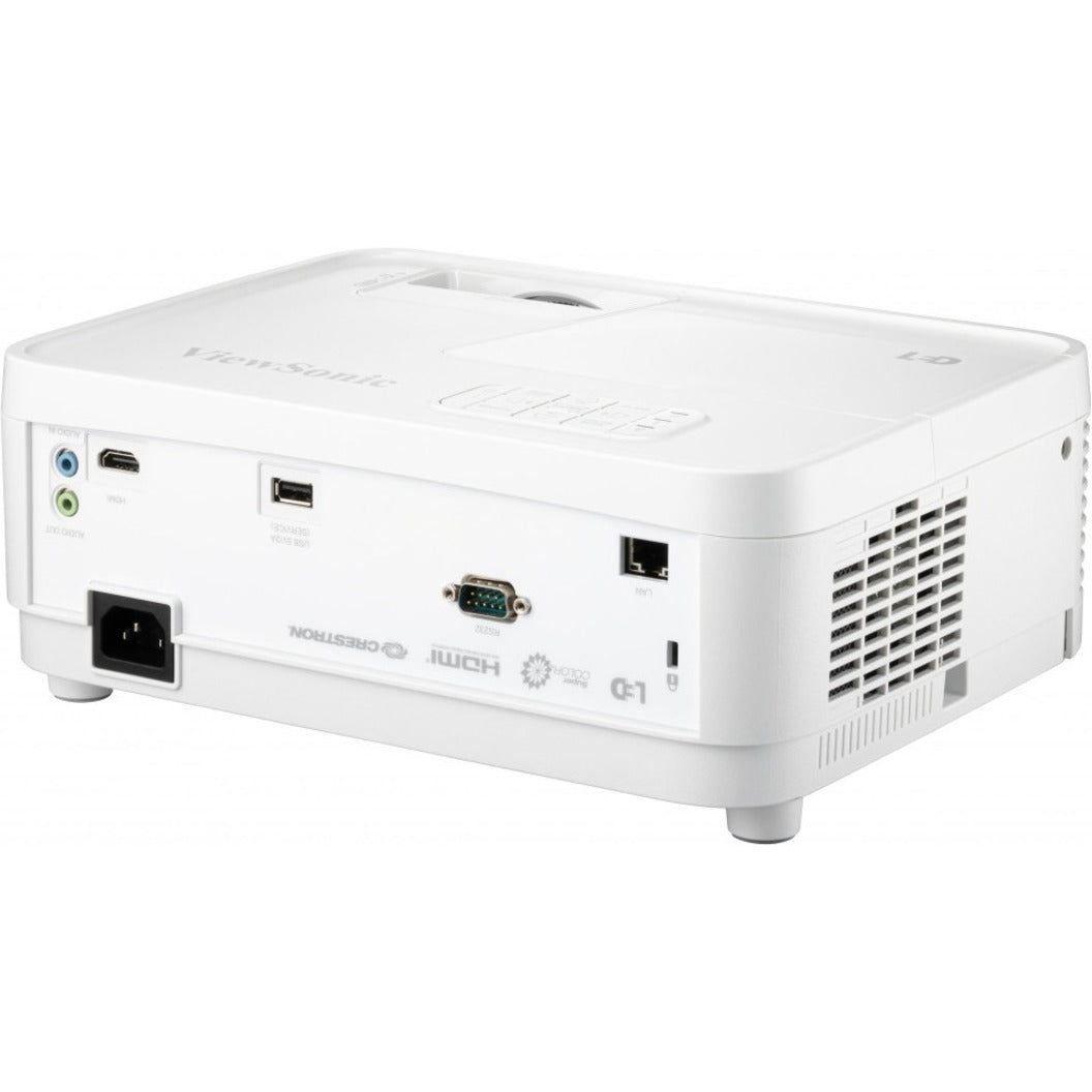 ViewSonic LS560WH 3000 Lumens WXGA Short Throw LED Projector with HV Keystone and LAN Control for Business and Education